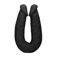 Realrock Realistische Dubbele Dildo - 46cm Black