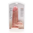 Dildo EXTRA DIK met Balzak 25,4 x 8 cm