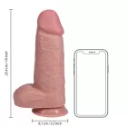 Dildo EXTRA DIK met Balzak 25,4 x 8 cm