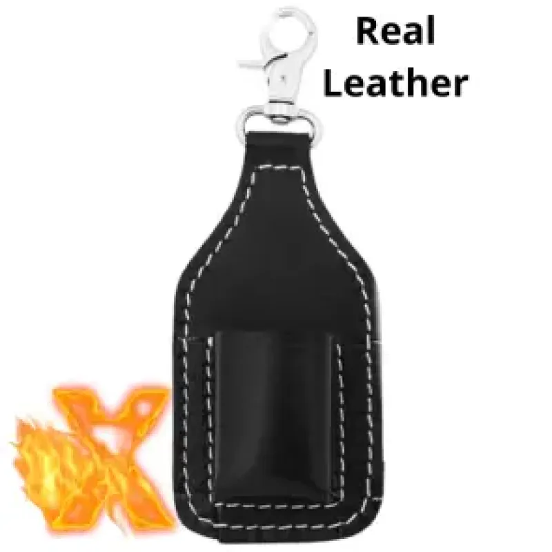 Lederen Poppers houder voor grote flesjes