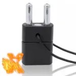 Dubbele Poppers Inhaler Aluminium Zwart