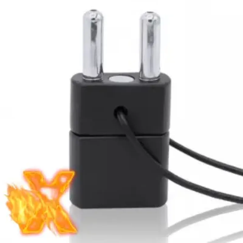 Dubbele Poppers Inhaler Aluminium Zwart