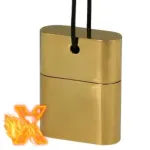 Dubbele Poppers Inhaler RVS Goud