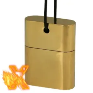 Dubbele Poppers Inhaler RVS Goud - XTRM FTSH