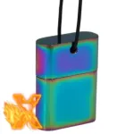 Dubbele Poppers Inhaler RVS Multi colour