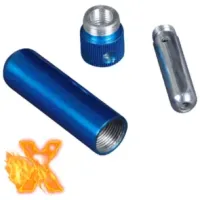 Poppers Inhaler Aluminium Blauw
