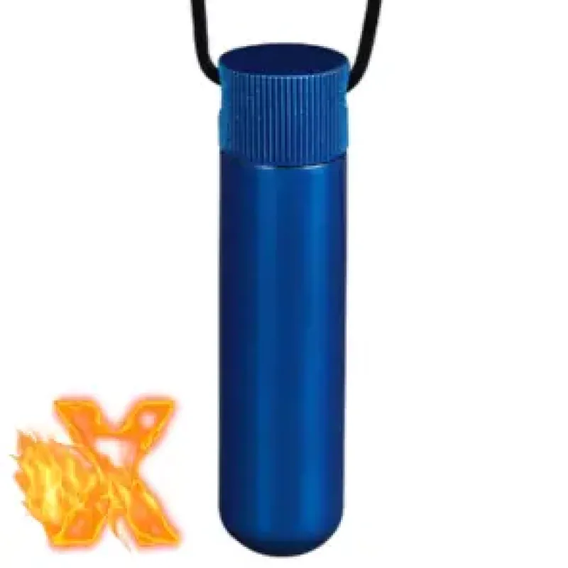 Poppers Inhaler RVS Blauw
