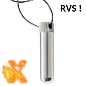 Poppers Inhaler RVS met koord - XTRM FTSH