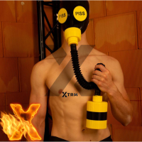 Gasmasker Slang Zwart - XTRM