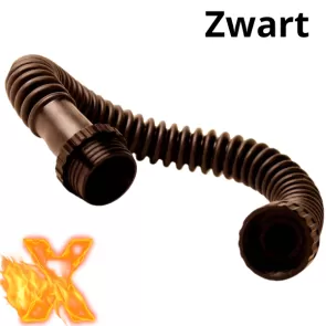 Gasmasker Slang Zwart - XTRM FTSH
