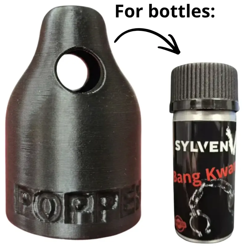 Poppers Sniffer voor SylvenV Bang Kwang - Black