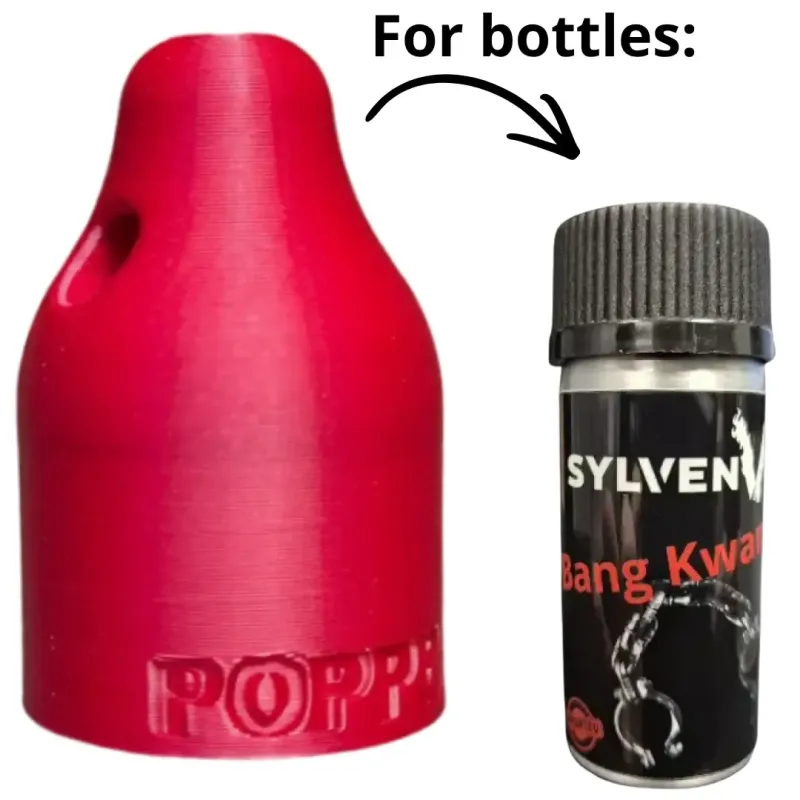 Poppers Sniffer for SylvenV Bang Kwang - Red