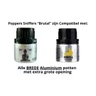 Poppers Sniffer Brutal - Aluminium XXL