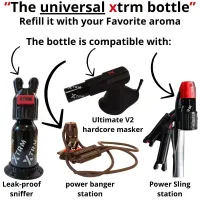 Kinky Solo Sniffer Leakproof Universeel Set - RED