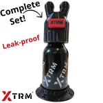 Kinky Double Sniffer Leakproof Universeel Set - BLACK