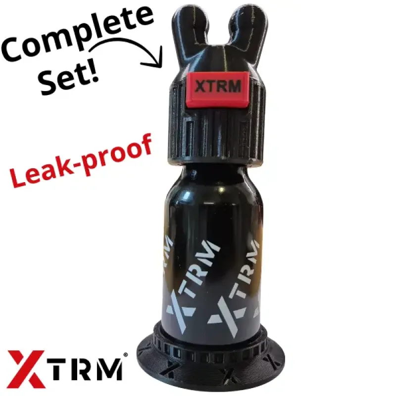 Kinky Double Sniffer Leakproof Universeel Set - BLACK