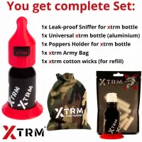 Kinky Solo Sniffer Leakproof Universeel Set - RED