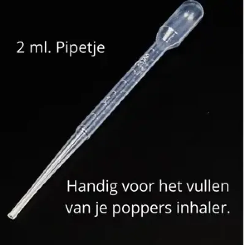 Vul Pipetjes voor Poppers inhalers - 3 stuks