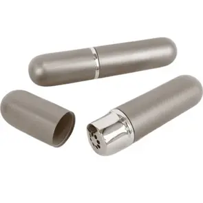 Poppers Inhaler aluminium Grijs