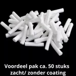 Katoen rolletjes voor Poppers Inhaler - 50 stuks