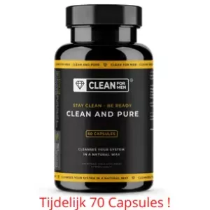 Clean And Pure For Men 60 Capsules