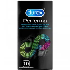 Durex Performa Condooms (ORGASME VERTRAGEND) - 10 stuks