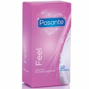 Pasante Sensitive Feel Ultra Thin Condooms - 12 stuks
