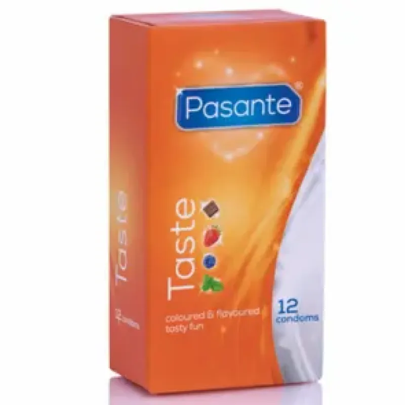 Pasante Taste Condooms - 12 stuks