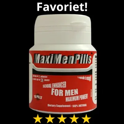 Maximen Libido verbeterende erectiepillen - 10 stuks
