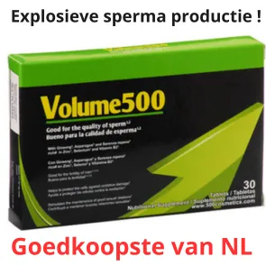 Volume500 Sperma Productie Capsules - 30 stuks
