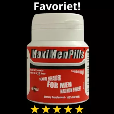 Maximen Libido verbeterende erectiepillen - 10 stuks
