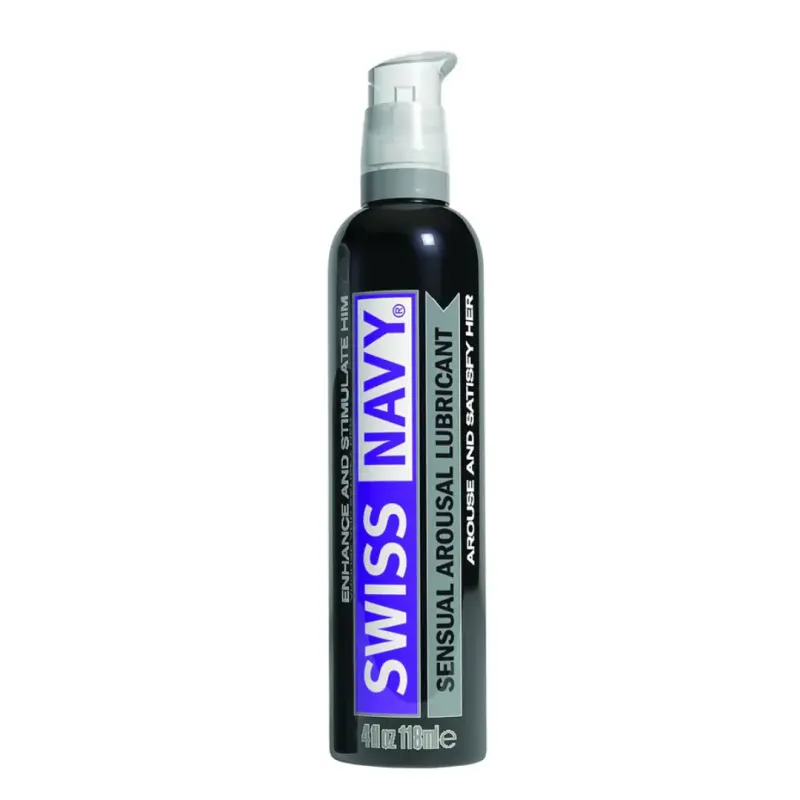 Swiss Navy - Sensual Arousal - Tintelend glijmiddel op waterbasis - 118ml