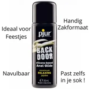 Pjur Backdoor Ontspannende Anaalgel - 30ml (siliconen)