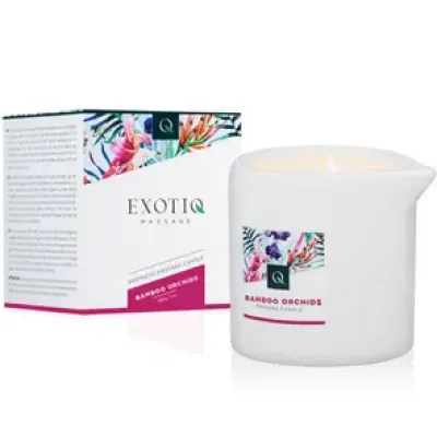 Exotiq Massagekaars Bamboe Orchideeën - 200g