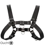 Bulldog Harnas Zwart - Bonded Leather