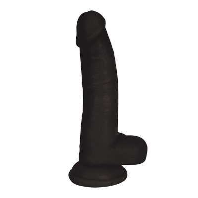 Realistische Dildo Curved 20,5cm Zwart