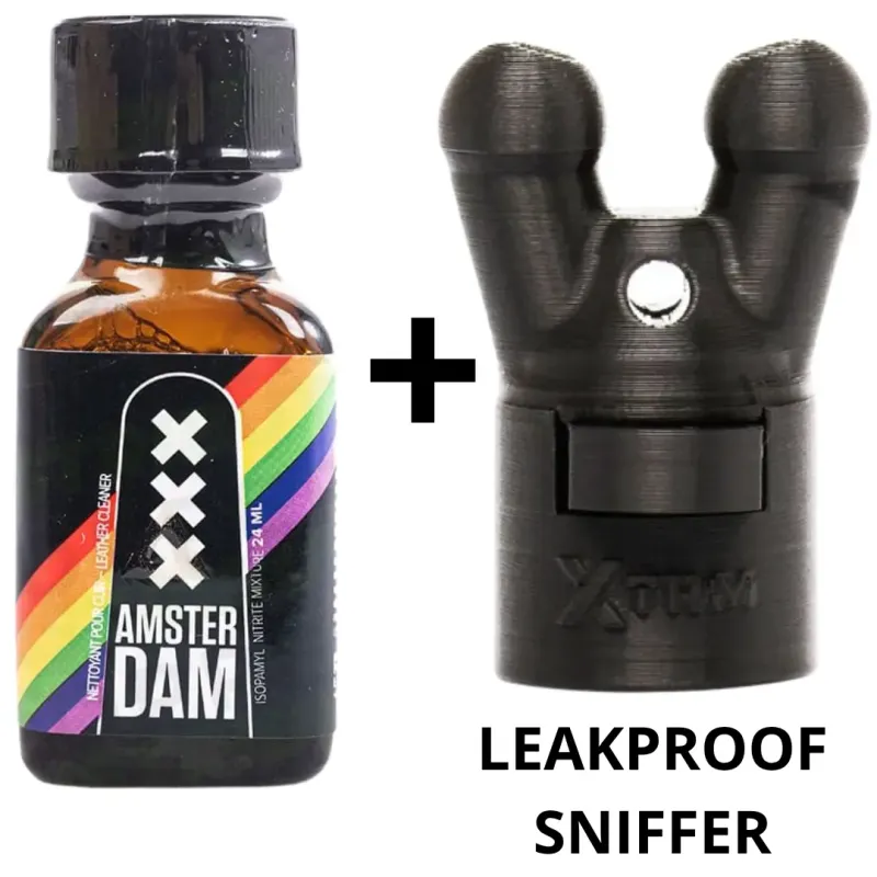 Amsterdam XXX Pride 24ml + Leakproof Sniffer