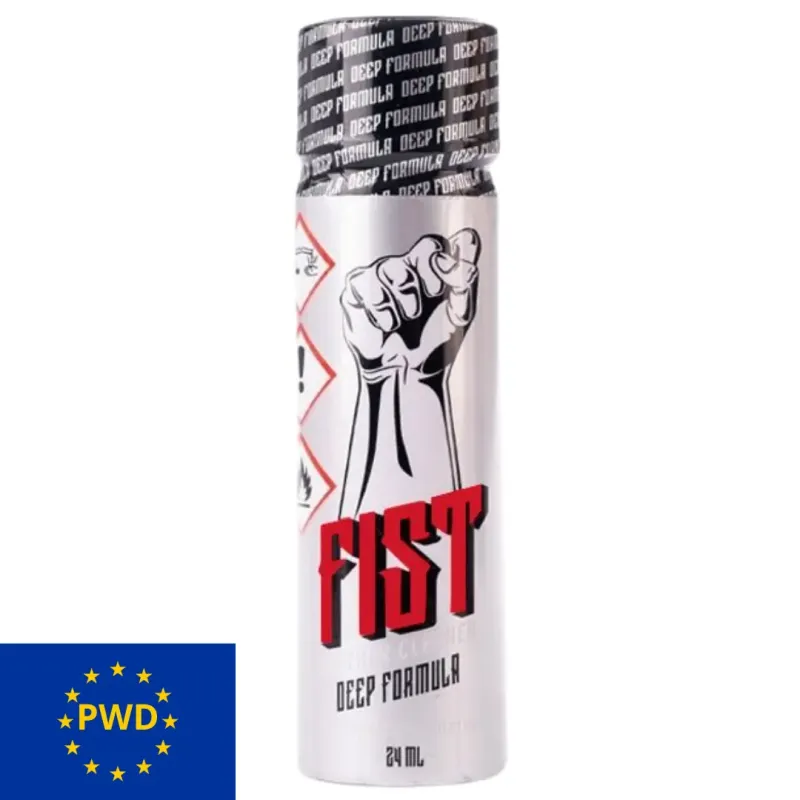 Fist Silver Deep Formula Poppers - 24ml Tall