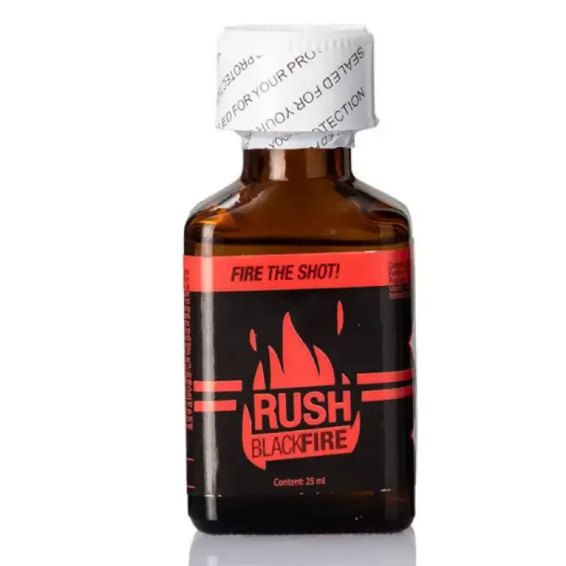Rush Black Fire Poppers - 25ml