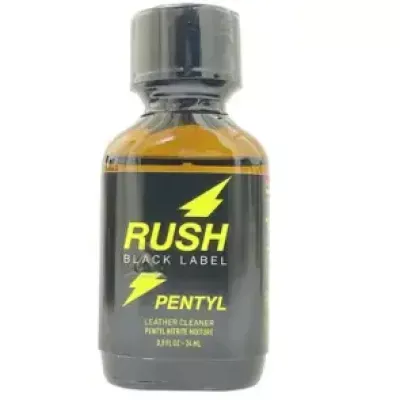 Rush Black Label Pentyl Poppers - 24ml Rush Black Label Pentyl Poppers - 24ml