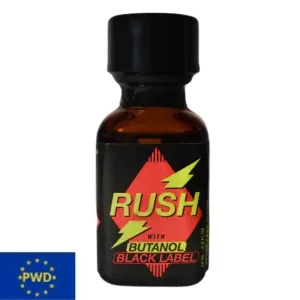 Rush Butanol Black Label Poppers - 24ml
