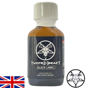 Twisted Beast Black Label Poppers - 24ml
