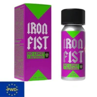 Iron Fist No Limit met Butanol Poppers - 24ml