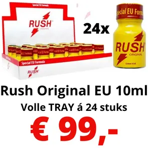Rush Original EU Formule 10ml (JJ) TRAY á 24x