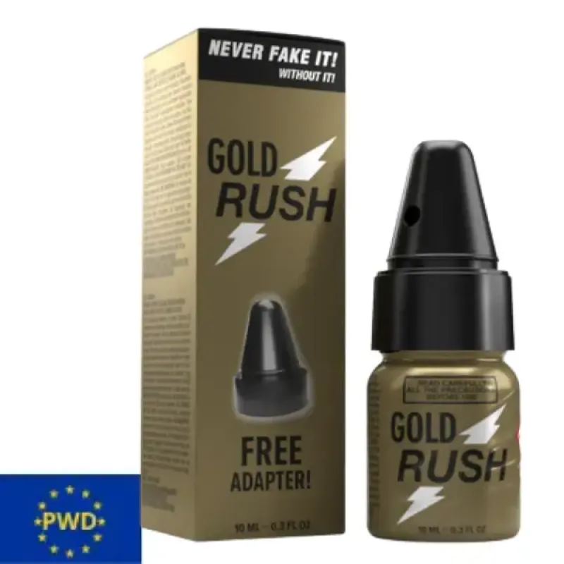 Gold Rush Poppers - 10ml met adapter