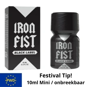 Iron Fist Black Label Poppers - 10ml (Mini)