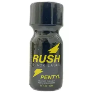 Rush Black Label Pentyl Poppers - 15ml