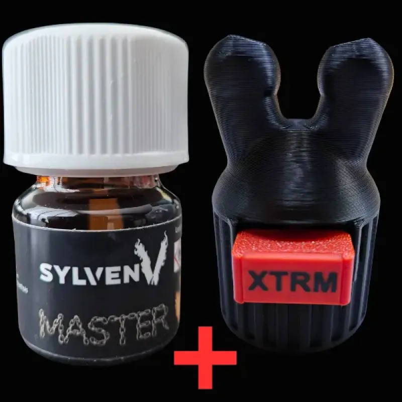 SylvenV Master Poppers + Kinky Leakproof Sniffer