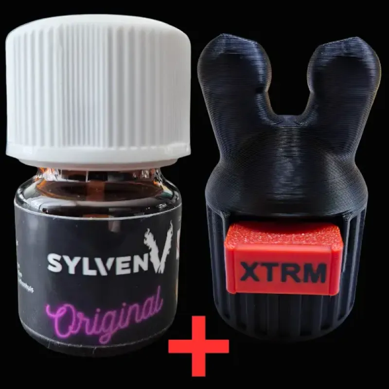 SylvenV Original Poppers + Kinky Leakproof Sniffer