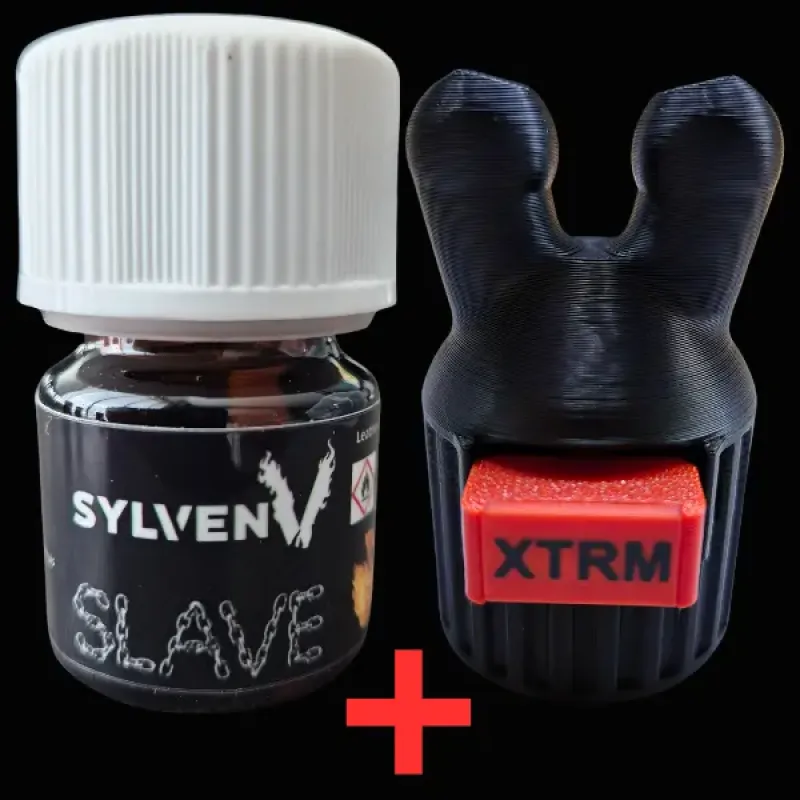 SylvenV Slave Poppers + Kinky Leakproof Sniffer